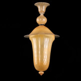 "Filomena" Murano glas hangeleuchte - gold - 