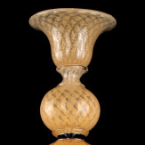 "Filomena" lámpara colgante en cristal de Murano - or -