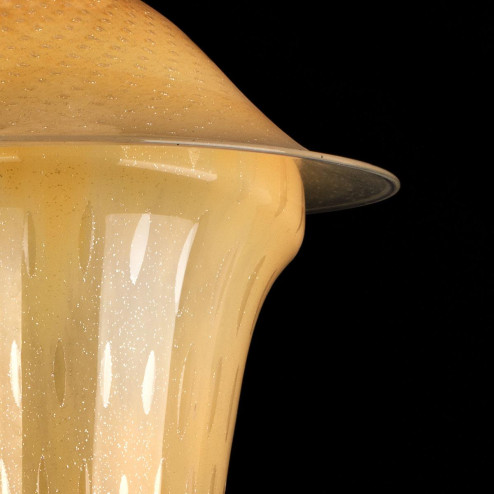 "Filomena" Murano glass pendant light - gold -