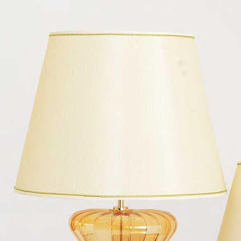 "Meridiana" Murano glass table lamp - 1 light - amber