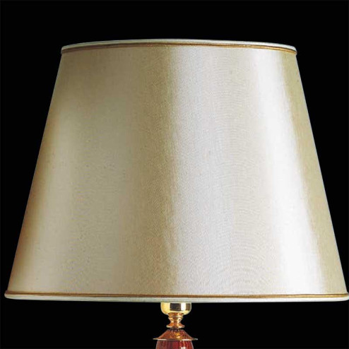 "Rossella" lampara de sobremesa de Murano - 1 luce - rojo y oro