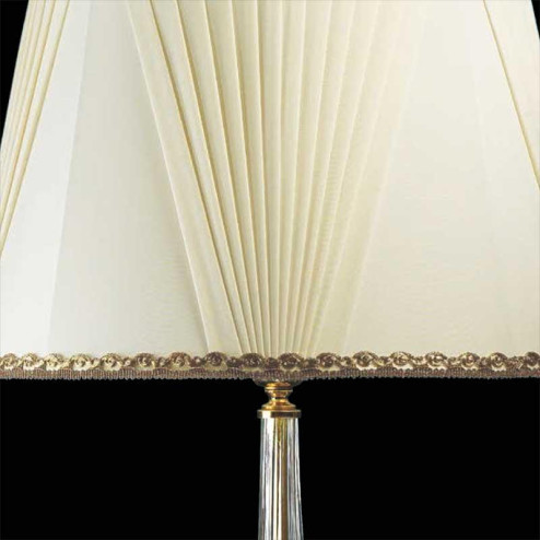 "Ancella" lampara de sobremesa de Murano - 1 luce - transparente y oro
