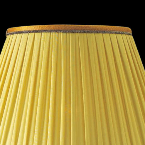 "Caleido" Murano glass table lamp - 1 light - amber and gold