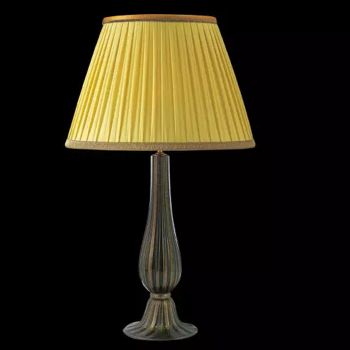 "Uranio" lampe de table en verre de Murano