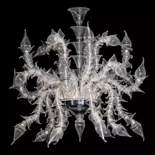 "Aniba" lustre en cristal de Murano
