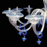 "Griselda" lampara de araña de Murano - 12 luces