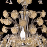 "Maria" lampara de araña de Murano - 8 luces