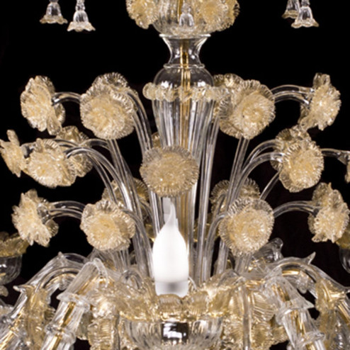 "Maria" lustre en cristal de Murano - 8 lumières
