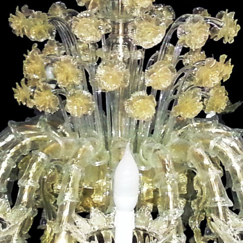 "Maria" large Murano glass chandelier - 18 lights