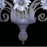 "Lilya" applique en verre de Murano - 5 lumières -