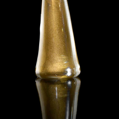 "Dama" Murano glass sculpture - gold