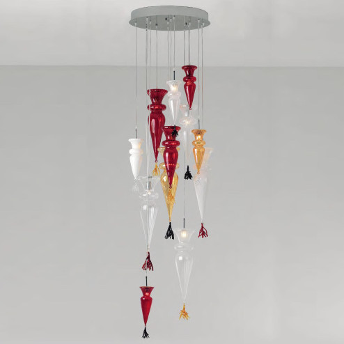 "Grande Picca" lámpara colgante en cristal de Murano
