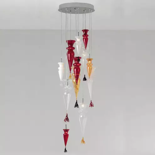 "Grande Picca" suspension en verre de Murano