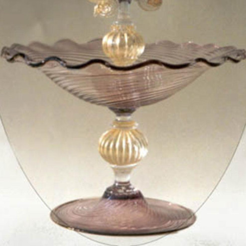 "Drago Ambrato" verre en cristal de Murano - ambre