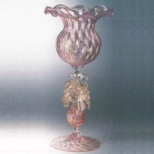 "Drappo" vaso en cristal de Murano