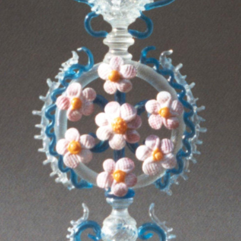 "Aureola" verre en cristal de Murano - transparent