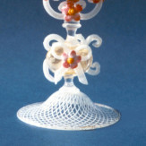 "Fiori di Campo" verre en cristal de Murano - blanc