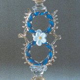 "Cristallino" vaso en cristal de Murano - transparente