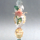 "Fiore" Murano Trinkglas - grün 
