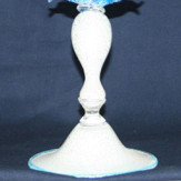 "Fiore di Neve" vaso en cristal de Murano - blanco