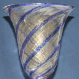 "Tradizione" vaso en cristal de Murano - purpura