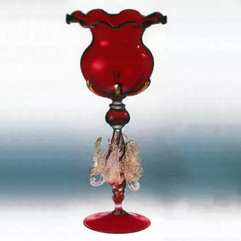 "Moriarti" vaso en cristal de Murano