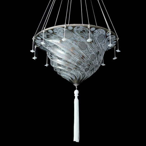 "Gerico " lámpara colgante en cristal de Murano