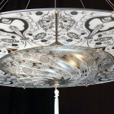 "Betlemme" lámpara colgante en cristal de Murano - 3 luces -