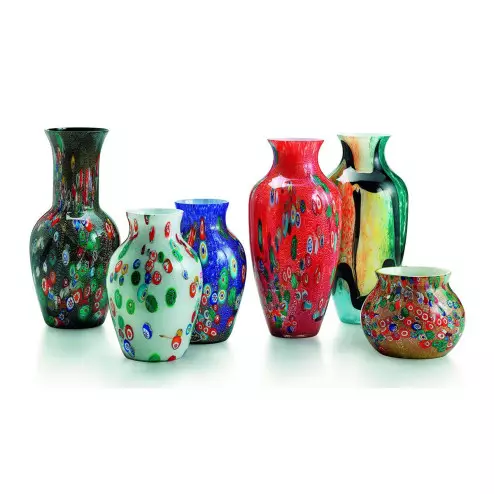 "Pablito" Murano glass vase 