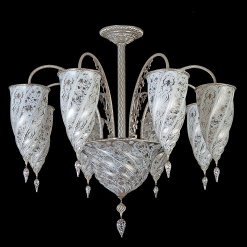 "Jibla" lustre en cristal de Murano