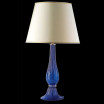 "Alfonso" lampara de sobremesa de Murano - azul - pequeño