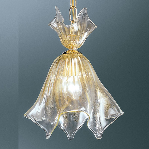 "Fazzoletto" lámpara colgante en cristal de Murano
