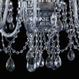 "Cimabue" lampara de cristal - humo  - 6+3 luces - cristal Asfour
