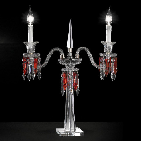 "Cima" lampe de table vénitienne en cristal