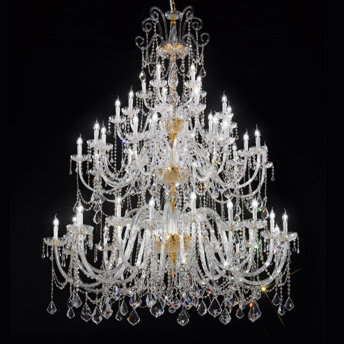 "Veronese" large venetian crystal chandelier
