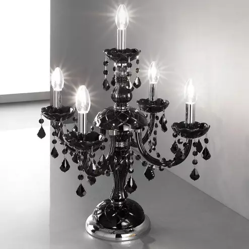 "Brindisi" lampe de table vénitienne en cristal