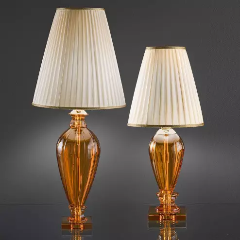 "Fattori" lampe de table vénitienne en cristal