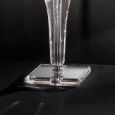 "Da Vinci" lampe de table vénitienne en cristal - 1 lumière - transparent
