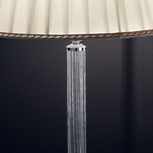 "Altamura" lampara de sobremesa veneciana en cristal - 1 luce - transparente