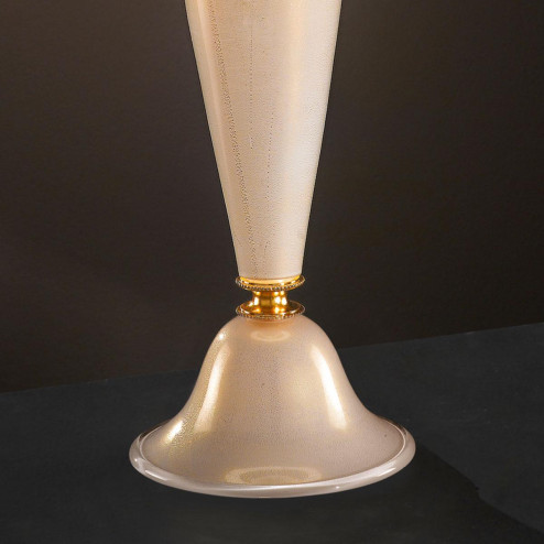 "Ermenegildo" lampe de table vénitienne en cristal - 1 lumière 