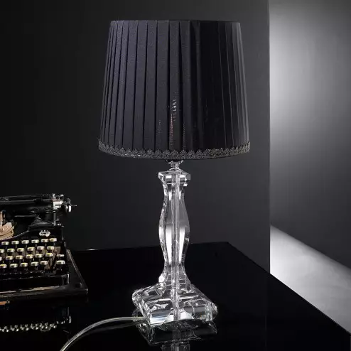 "Allimandi" lampe de table vénitienne en cristal