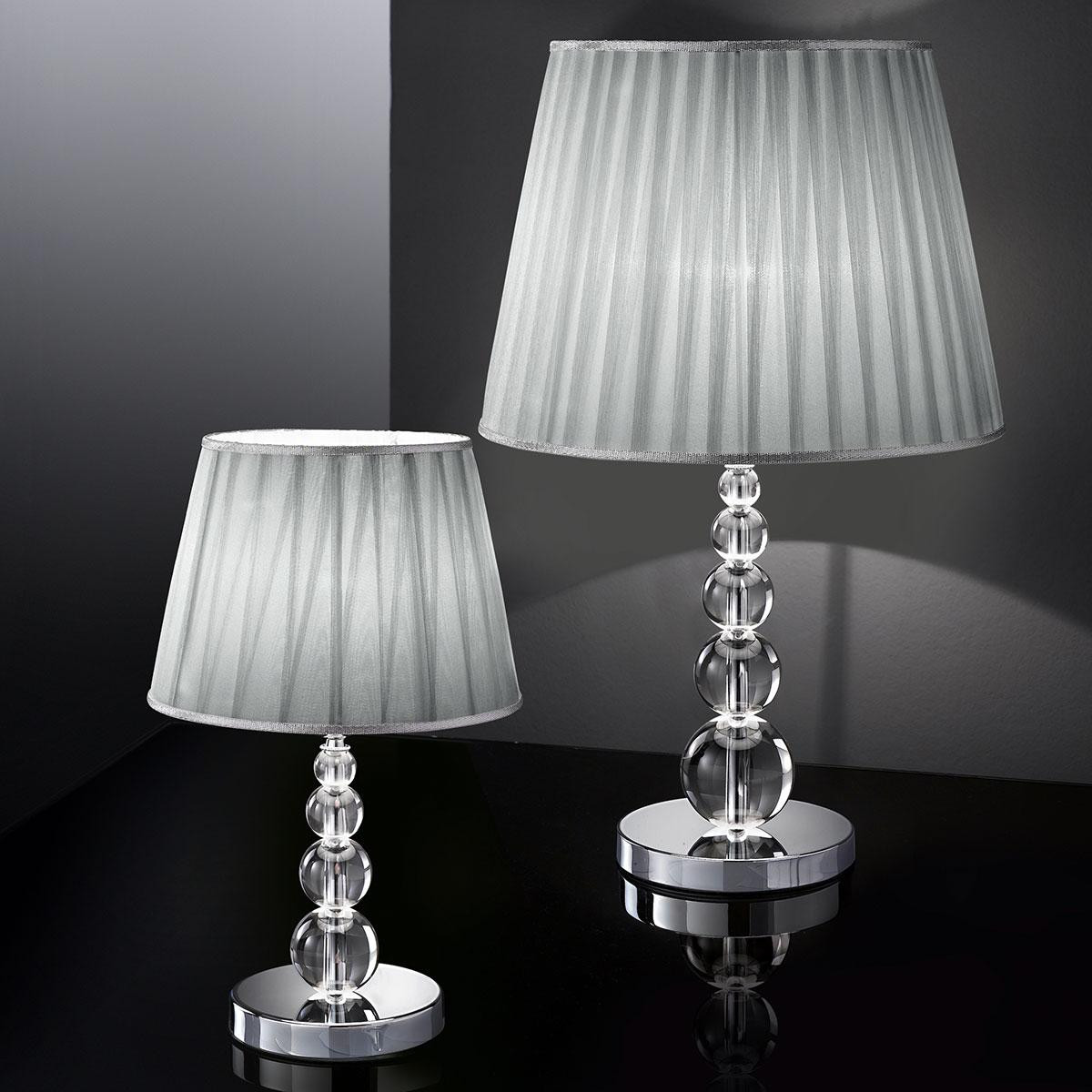 "Marianini" lampe de table vénitienne en cristal - 1 lumière - transparent