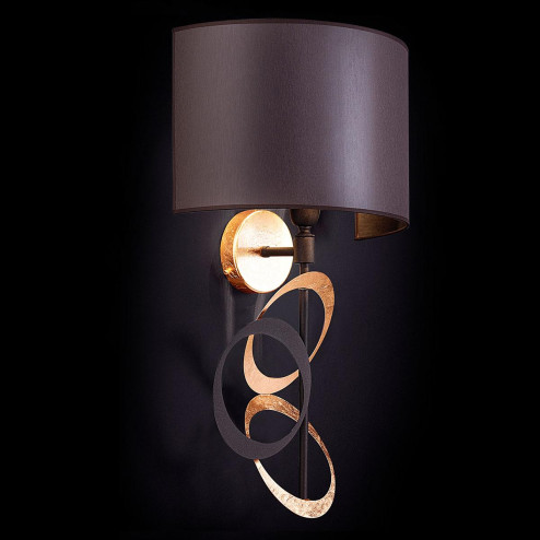 "Canuti" applique vénitienne en cristal - 1 lumière - feuille d'or