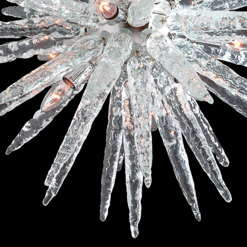 "Jocelyn" lampara de araña de Murano - 9 luces - transparente