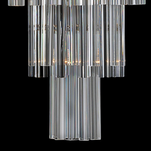 "Jackie" Murano glas Kronleuchter - 10 flammig - transparent