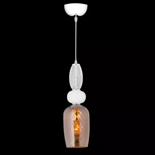 "Gladys" lámpara colgante en cristal de Murano - 1 luce - multicolore