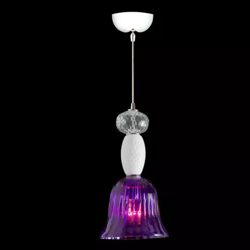 "Human" lámpara colgante en cristal de Murano - 1 luce - multicolore