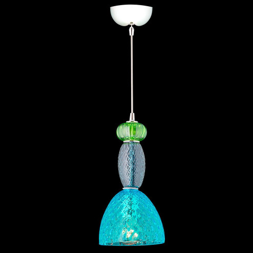 "Phoenix" lámpara colgante en cristal de Murano - 1 luce - multicolore