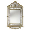 "Isadora" espejo veneciano de cristal de Murano