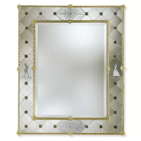 "Isotta" Murano glas venezianischen spiegel